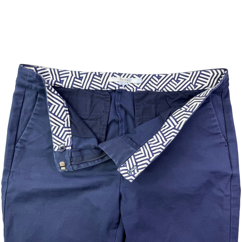 Boden Ankle Pants Womens Cropped Chinos Casual Work Trousers Size 8 Petite - Picture 5 of 14